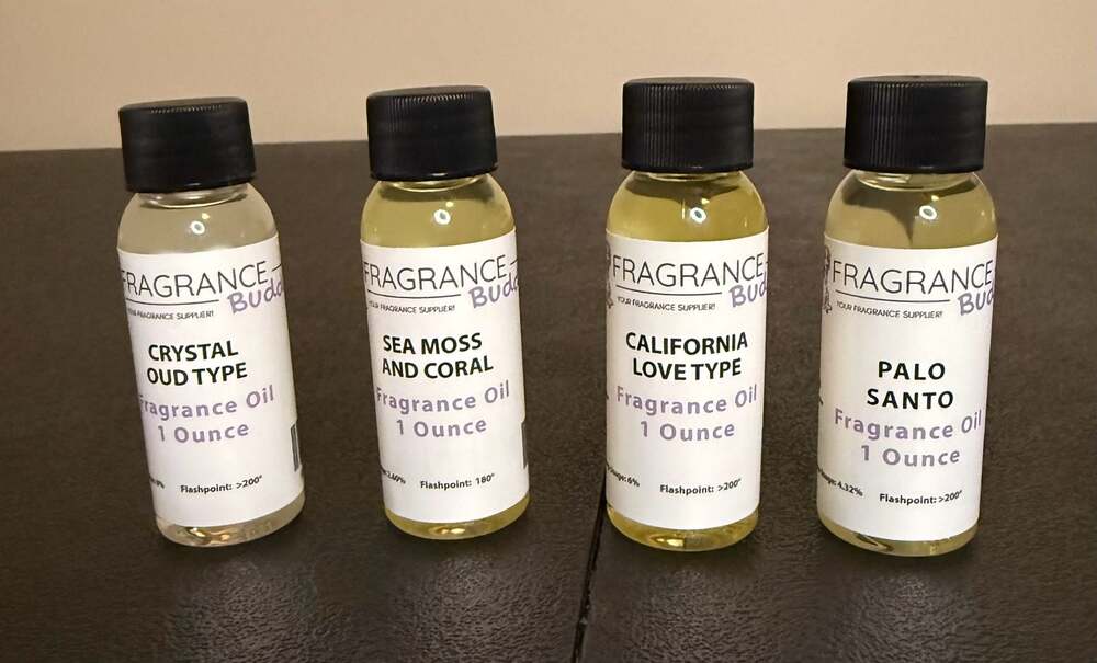 Fragrance Buddy 1 Ounce Fragrance Oil Set of 4